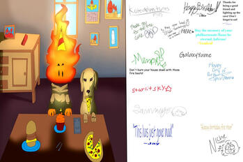Birthday gift by everyone in this pic!